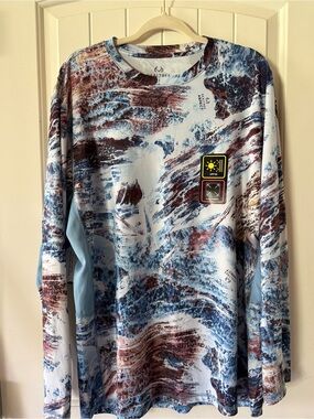 Realtree Aspect Long Sleeve Performance Fishing Tee